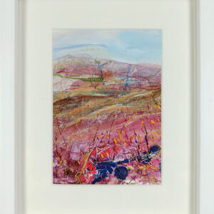 Abstract landscape collection - Across the hills 2