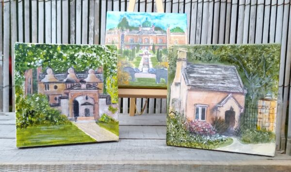 Cotswold collection mini canvases